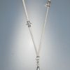 Penjoll amb ametista, 50 mm diàmetre, antelina gris, fornitures ajustables de metall platejades