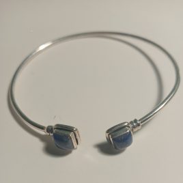 Polsera- braçalet argent i lapislátzulis